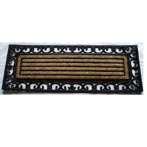 coir brush  rubber grill mat stock
