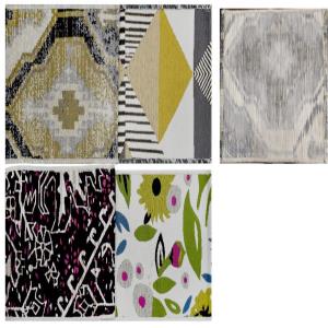 PP Area & Accents Rugs with Spray Latex Backing