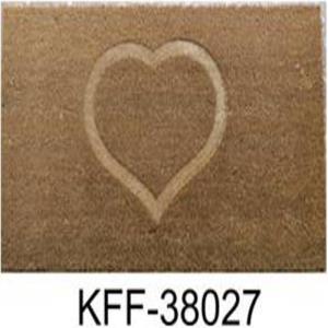 Embossed PVC  Coir  mat Stock