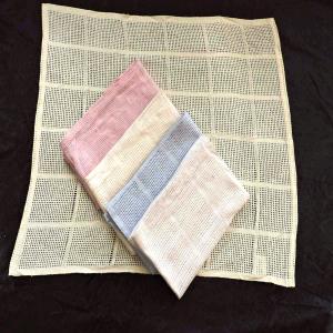 Cotton Net Design  Throws stock