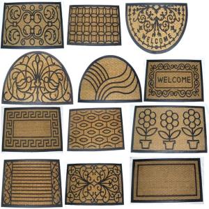 Panama rubber molded coir mat