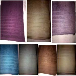 Micro Cotton Terry Zero Twist Towels Stock