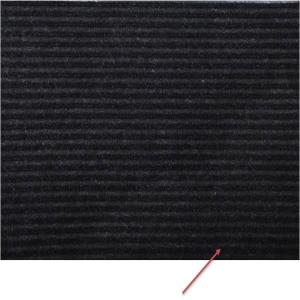 Ribbed mat with heav