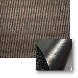 Textured tufted Olefin mat Stock