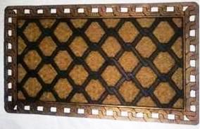 Fancy color Rubber Grill Mat Stock