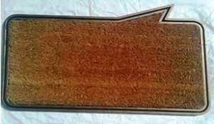 Fancy Color Coir (P.V.C) Rubber Grill Mat Stock