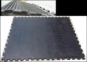 Interlocking Rubber Stable Mat Stock