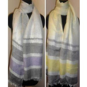 Linen-Viscose scarf stock