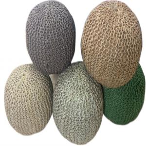 Hand Woven Jute Pouff