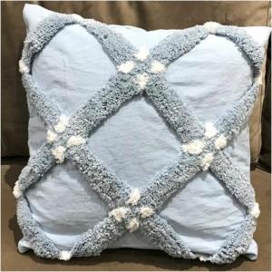 Hand Woven Tufted Cushion