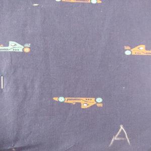 AOP Popline shirt fabric