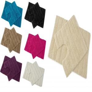 Designer 2 pc bathmats set