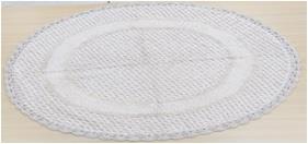 Round Crochet Bathma