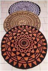 Jute Printed  Braided Rugs