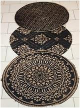 Jute Printed  Braided Rugs