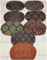 Jute Printed  Braided Rugs