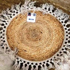 100% Jute Braided Round Rugs