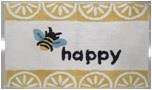 Be Happy Bath Rug