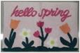 Hello Spring Bath Rug