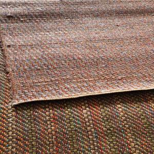 Handwoven Jute Rug with Cotton Canvas Carpet Backing