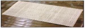 Single wave Jute Cotton Rug