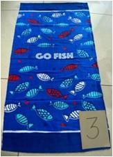 100% Cotton Printed Bath Towel