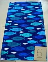 100% Cotton Printed Bath Towel