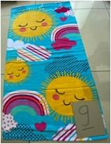 100% Cotton Printed Bath Towel