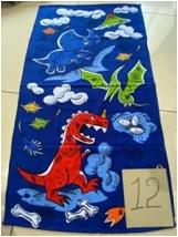 100% Cotton Printed Bath Towel