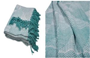 Cotton Jacquard Throw