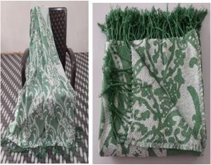 Cotton Jacquard Thro