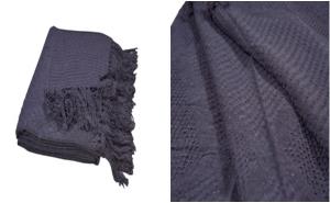 Cotton Jacquard Throw