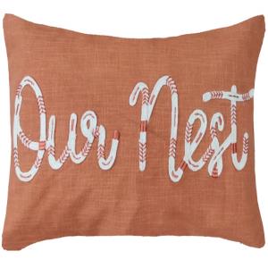 100% Cotton Embroidered Designer Cushion Cover