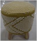 100% Cotton Stool wi