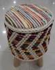 100% Cotton Stool wi