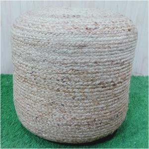 Jute Pouf