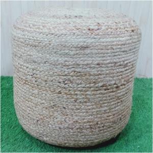 Jute Pouf