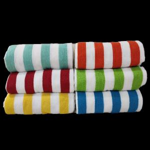 Oversized Cabana Stripe Beach Towels