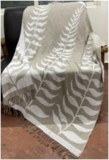 Cotton Jacquard Throw