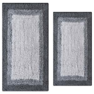 Turquoise bathroom rugs, contour rug sets, extra thick bath mats, anti-slip  soft plush chenille shaggy bath mats (50 x 80cm plus 50 x 50cm u)