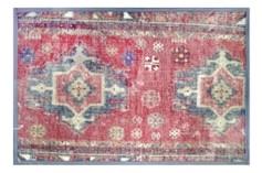 Printed Latex backed Chenille Cotton Rugs