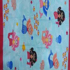 100% Cotton Printed Terry Bath Towel