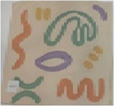 PRINTED COTTON CUSHI
