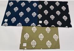 PRINTED COTTON CUSHI