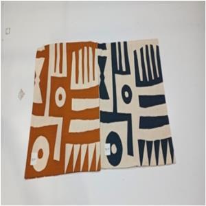 PRINTED COTTON CUSHI