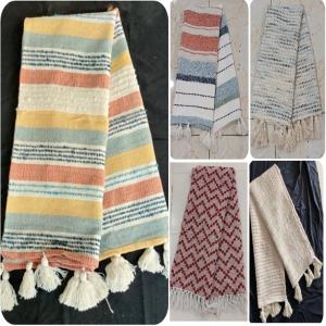 Designer Cotton & Acrlyic Throws