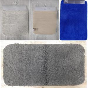 Micro Bathmat with Embossed Rubber Backing Stock