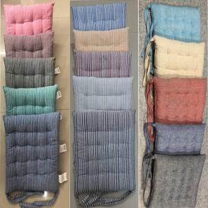 Cotton Stripes Chairpad Stock