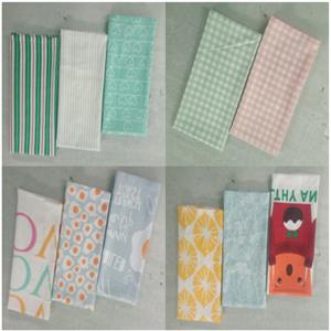 100% Cotton Printed Kitchen Towel Stock