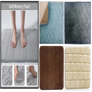 2 PC Memory Foam Bathmat Set Stock